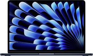 Apple MacBook Air 13 (M4, 2025) 33 cm (13 inch)  16 GB RAM 256 GB SSD M4 10-Core 8-Core GPU Midnight MW123D/A
