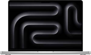 Apple MacBook Pro 14 (M4, 2024) 35.6 cm (14 inch)  24 GB RAM 1 TB SSD 10-Core CPU mit 4 Performance-Kernen und 6 Effizienz-Kernen 10-Core GPU Silver MCX14D/A