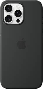 Apple Silicone Case MagSafe Silicone Case Apple iPhone 16 Pro Max Black Shockproof, Inductive charging MYYT3ZM/A
