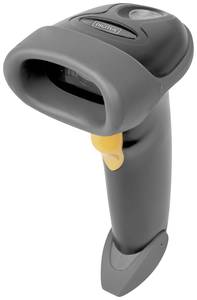 Digitus DA-81002 2D barcode scanner Corded 1D, 2D LED Black Handheld incl. base USB type A