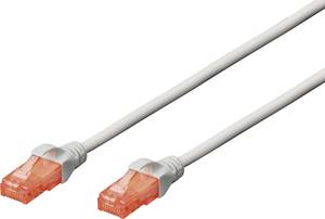 Digitus DK-1617-100 RJ45 Network cable, patch cable CAT 6 U/UTP 10.00 m Grey Halogen-free 1 pc(s)