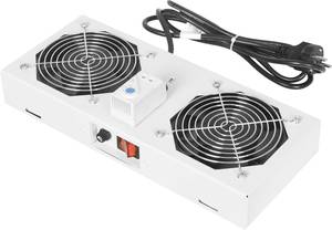 Digitus DN-19 FAN-2-WM-T 19 inch 2 x Server rack cabinet fan      Grey