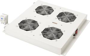Digitus DN-19 FAN-4-N 19 inch 4 x Server rack cabinet fan      Grey-white (RAL 7035)