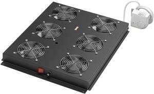 Digitus DN-19 FAN-6-SRV-B 19 inch 6 x Server rack cabinet fan  1 U    Black