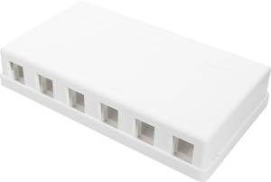Digitus DN-93705 6 ports Consolidation Point   1 U Multicolour Unequipped
