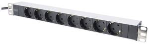 Digitus DN-95401 19 inch  Server rack cabinet power strip  1 U PG socket incl. 2 steel brackets