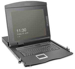 Digitus DS-72221-6UK  KVM console HDMI Mouse, Keyboard 1920 x 1080 Pixel