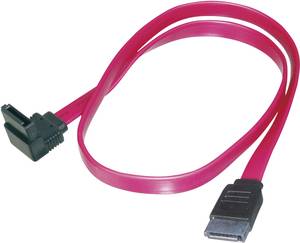 Digitus Hard drives Cable [1x SATA socket 7-pin - 1x SATA socket 7-pin] 0.50 m Red