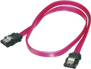 Digitus Hard drives Cable [1x SATA socket 7-pin - 1x SATA socket 7-pin] 0.50 m Red