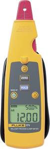 Fluke 771 Clamp meter, Handheld multimeter  Digital Current draw reading CAT II 300 V Display (counts): 1200