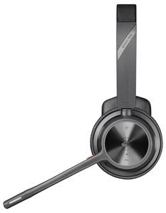 HP Poly Voyager 4310 UC Mono  On-ear headset Bluetooth® (1075101) Mono Black Noise cancelling Volume control, incl. charger and docking station PC