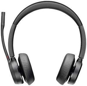 HP Poly Voyager 4320 USB-C Headset +BT700 Dongle  On-ear headset Bluetooth® (1075101) Stereo Black Noise cancelling  PC