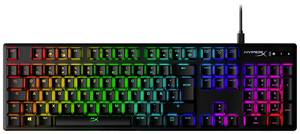HyperX Alloy Origins Mechanical Corded Gaming keyboard German, QWERTZ Black Detachable cable, Backlit, Switch: red