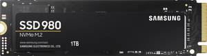 Samsung 980 1 TB NVMe/PCIe M.2 internal SSD  M.2 NVMe PCIe 3.0 x4 Retail MZ-V8V1T0BW