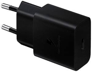 Samsung EP-T1510NBEGEU USB charger 15 W 1x USB-C®  Black  w/o cable, Quick charger
