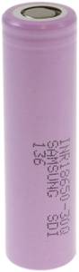 Samsung INR18650 30Q High-current Flat top 18650 Li-ion battery 3.6 V 3000 mAh