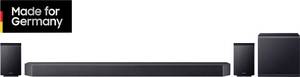 Samsung Q-Serie HW-Q995GF 11.1.4-Kanal Soundbar Black Bluetooth, Dolby Atmos, incl. cordless subwoofer, Wall brackets, Wi-Fi