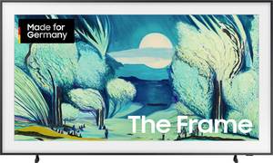 Samsung "The Frame" 4K Vision AI QLED TV 138 cm 55 inch EEC G (A - G) CI+, DVB-C, DVB-S2, DVB-T2, QLED, Smart TV, UHD, Wi-Fi Black