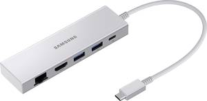Samsung USB-C® docking station  Multiport-Adapter EE-P5400 Compatible with (brand): Samsung Galaxy Book, Galaxy Book Pro, Galaxy Book Pro 360 Charging function, USB-C® powered