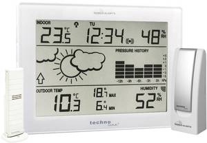 Techno Line  Mobile Alerts MA 10006 Wireless digital weather station Forecasts for 1 day Max. number of sensors 50