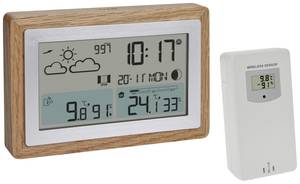 TFA Dostmann Funk-Wetterstation OAK 35.1167.54 Wireless digital weather station Forecasts for 12 hours Max. number of sensors 3