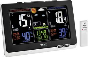 TFA Dostmann Spring 35.1129.01 Wireless digital weather station Forecasts for 6 to 12 hours Max. number of sensors 1