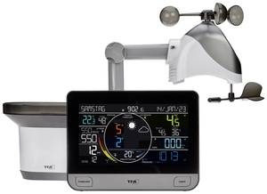 TFA Dostmann WLAN View Pro 35.8003.01 Wi-Fi weather station Forecasts for 7 days (requires Wi-Fi) Max. number of sensors 4